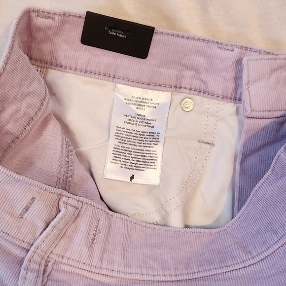 Silver Jeans Co. Highly Desirable High Rise Short Lavender Size 27/3 (wo… - Picture 7 of 16